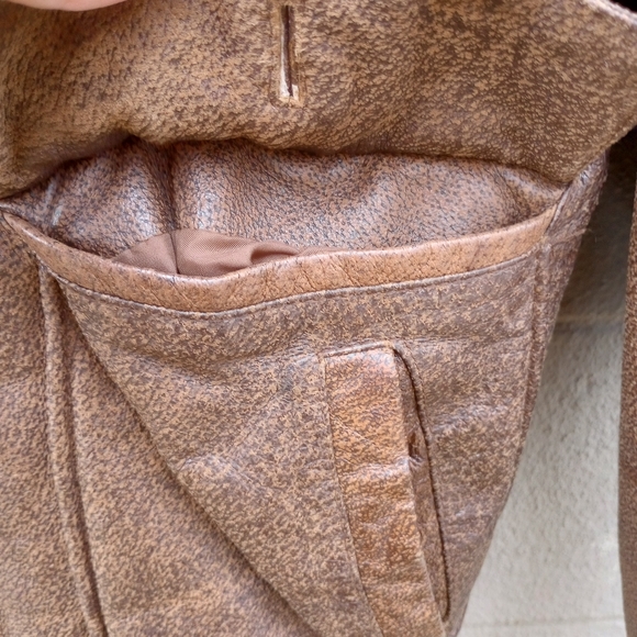 VTG bomber pilot/aviator style 100% genuine leather - Picture 5 of 11